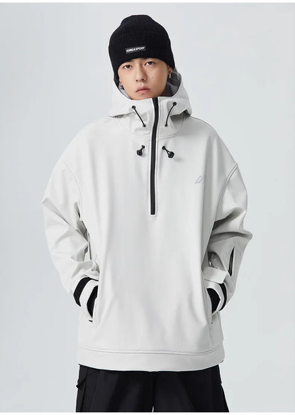 New Couple's Skiing Jackets 2025 Winter Warm Snow Clothes Pro Windproof Woman Ski Sport Hoodies Man Outdoor Snowboard Tracksuit