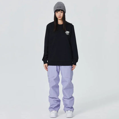 2025 Winter Women Ski Pants Snowfield Windproof Snowboard Sport Trousers Warm Man Loose Overalls New Pro Waterproof Skiing Pants