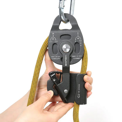 XINDA Quality Professional Lift Weight Pulley Device Rescue Survive Gear outdoor rock climb high altitude Heavy transport