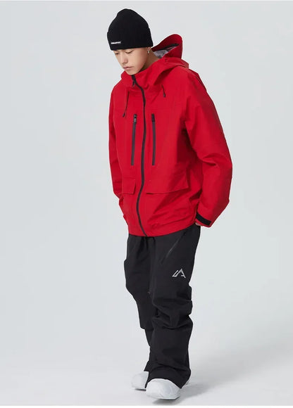 Outdoor Winter Skiing Jacket 2025 Man Snowfield Sport Tops Couple Ski Cold Coat Pro Warm Waterproof Woman Snow Tracksuit Clothes