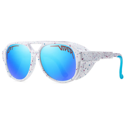 Pit Viper Steampunk Cycling Sunglasses Adult UV400 Men Women Designer Steam Punk Eyewear Vintage Sun Glasses Retro Goggles