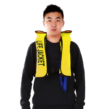 Manual Inflatable Life Jacket Adult Life Vest Water Sports Swimming Fishing Survival Jacket
