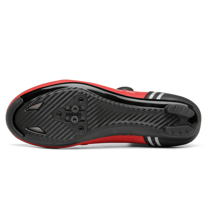 Speed Cycling Sneakers Road Bike Shoes Men Women Sports Route Cycling Shoes Self-locking Racing Bicycle Cleats Shoes for Shimano
