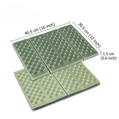 Camping Mat Ultralight Folding Mini Mat Portable Foldable Picnic Pad Tent Sleeping Pad Outdoor Hiking Beach Mat