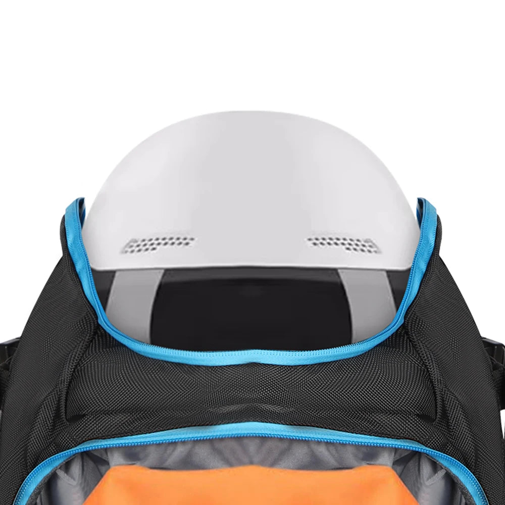Ski Backpack Large Capacity Storage Bag Waterproof Outdoor Sports Supplies for Goggles Jacket Skis Snowboard Accessories Gloves