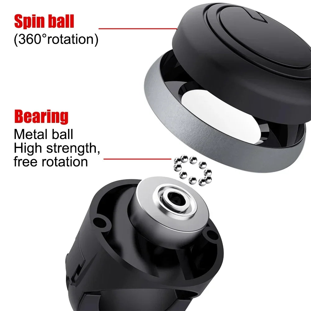 Universal Car Steering Wheel Booster Ball Labor Saving Turning Spinner Knob Bearing Power Handle Holder Automotive Accessories