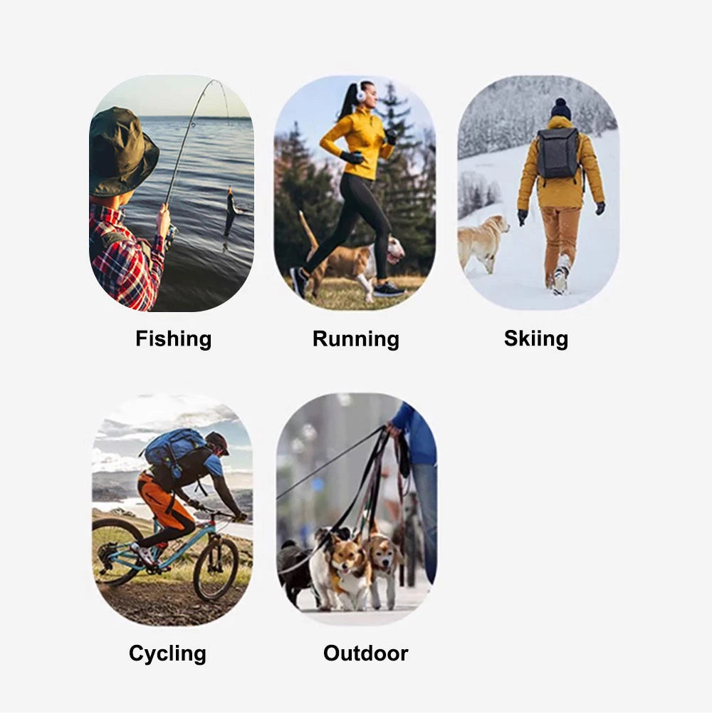 Unisex Winter Touchscreen Gloves Windproof Warm Skiing Outdoor Sports Cycling Fishing Running Snowboarding Anti-Freeze Gloves