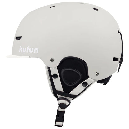 KUFUN Ski Helmet Snow Sports Snowboard Skiing Skateboard Skating Cute Animal Women Men Adult Kids Winter Safety Children