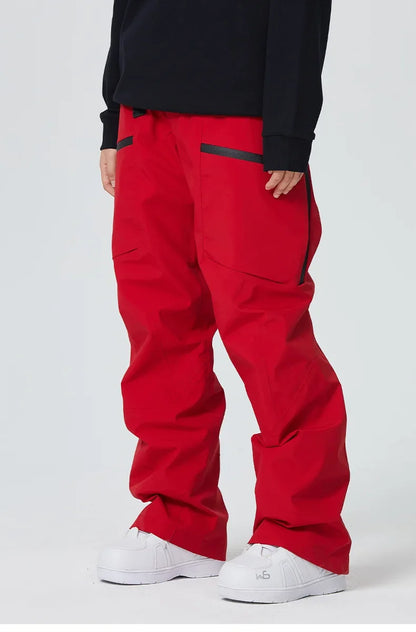 2025 Winter Women Ski Pants Snowfield Windproof Snowboard Sport Trousers Warm Man Loose Overalls New Pro Waterproof Skiing Pants