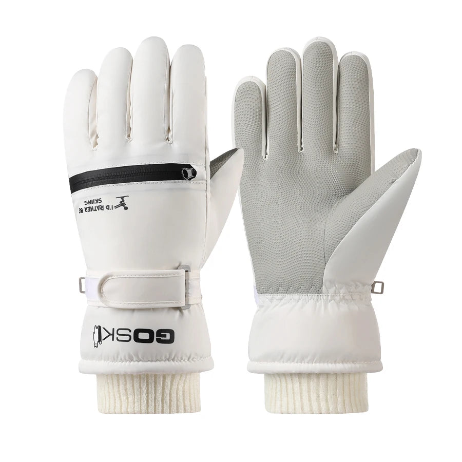 2025 Ski Gloves Warm, Waterproof, Thickened Finger Gloves Winter Ski Board Snow Gloves Men's and Women's Accessories