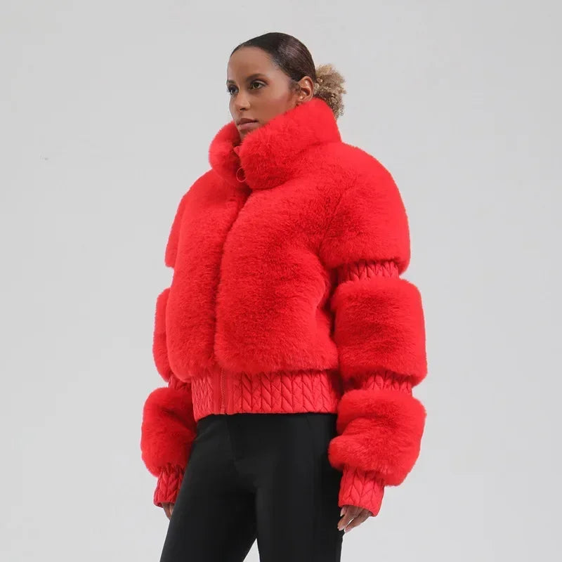 Skiing Hoodie Coats Winter Windproof Slim Ski Jacket Women Warm Thickened Snowboard Clothes Mountain Outdoor Sports Snow Jackets
