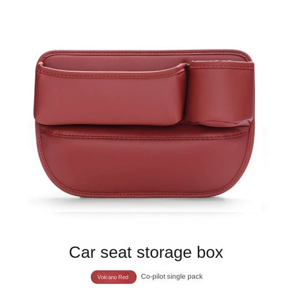 Car Seat Gap Organizer Multifunction Console Crevice Filler Side Storage Box with Cup Holder Sundries Storage Pocket Accessories