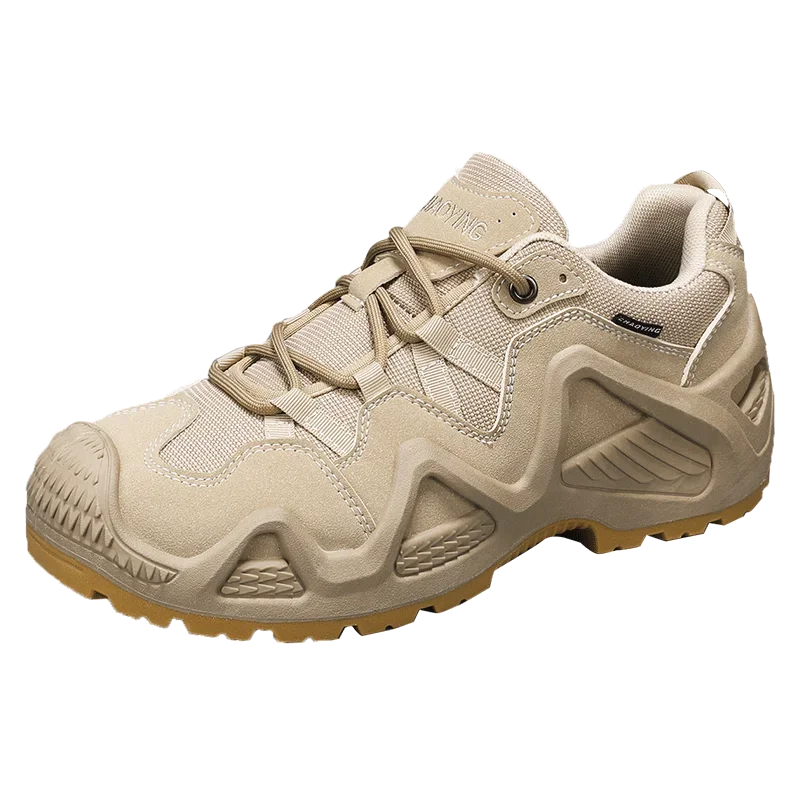 Outdoor Mens Combat Tactical Desert Boots Male Field Hunting Hiking Climbing Training Waterproof Sports Shoes