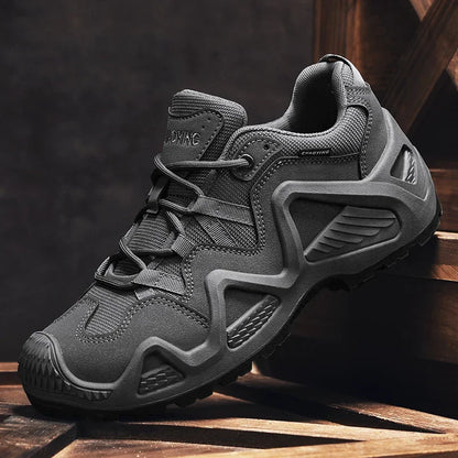 Outdoor Mens Combat Tactical Desert Boots Male Field Hunting Hiking Climbing Training Waterproof Sports Shoes