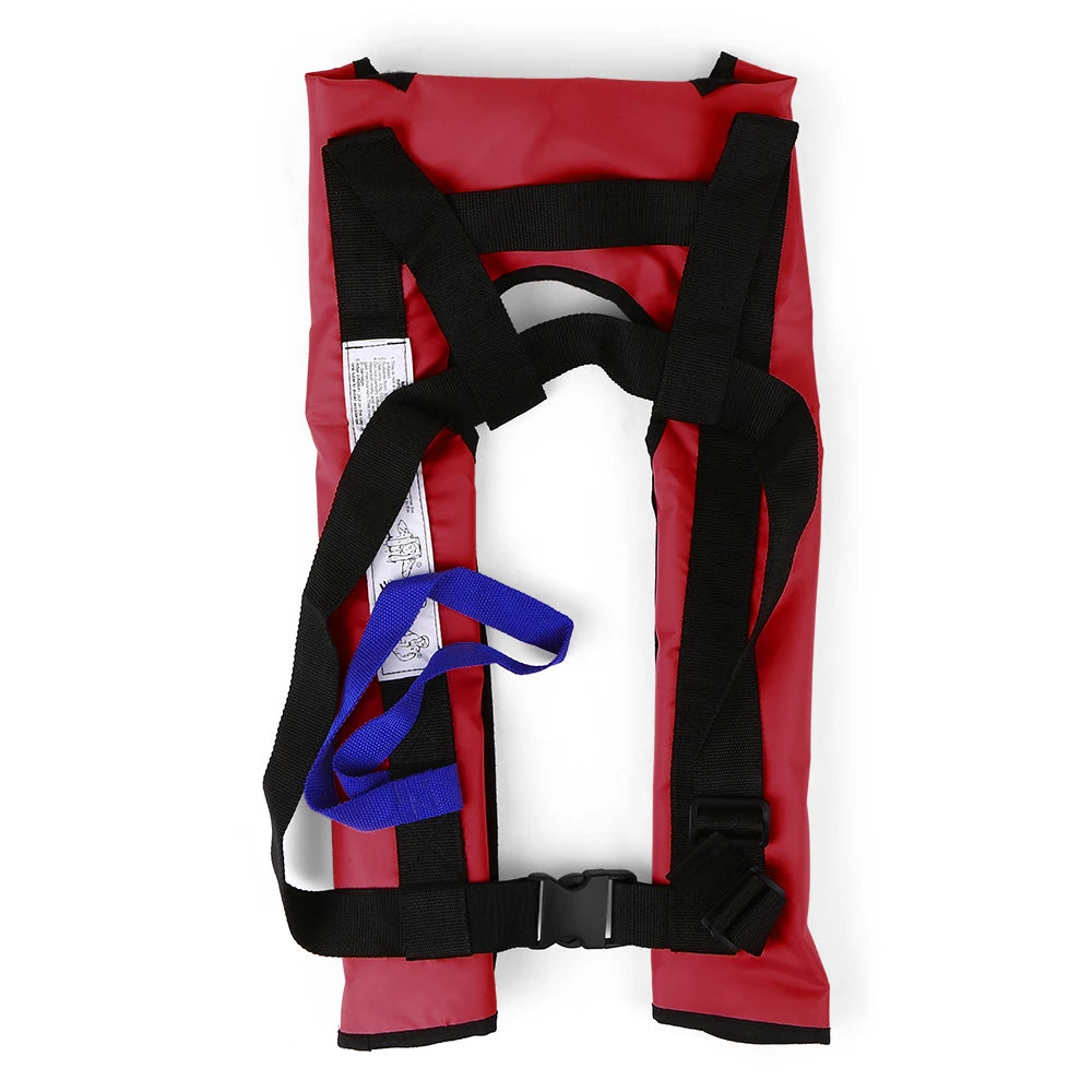 Manual Inflatable Life Jacket Adult Life Vest Water Sports Swimming Fishing Survival Jacket