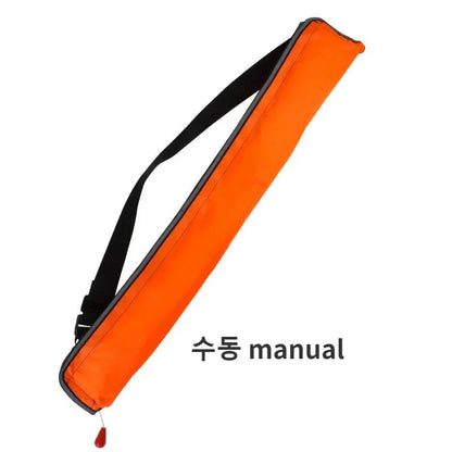Adult Portable Professional Fishing Vest Manual Automatic Inflatable Fishing Life Jacket Large Buoyancy Life Waist Belt