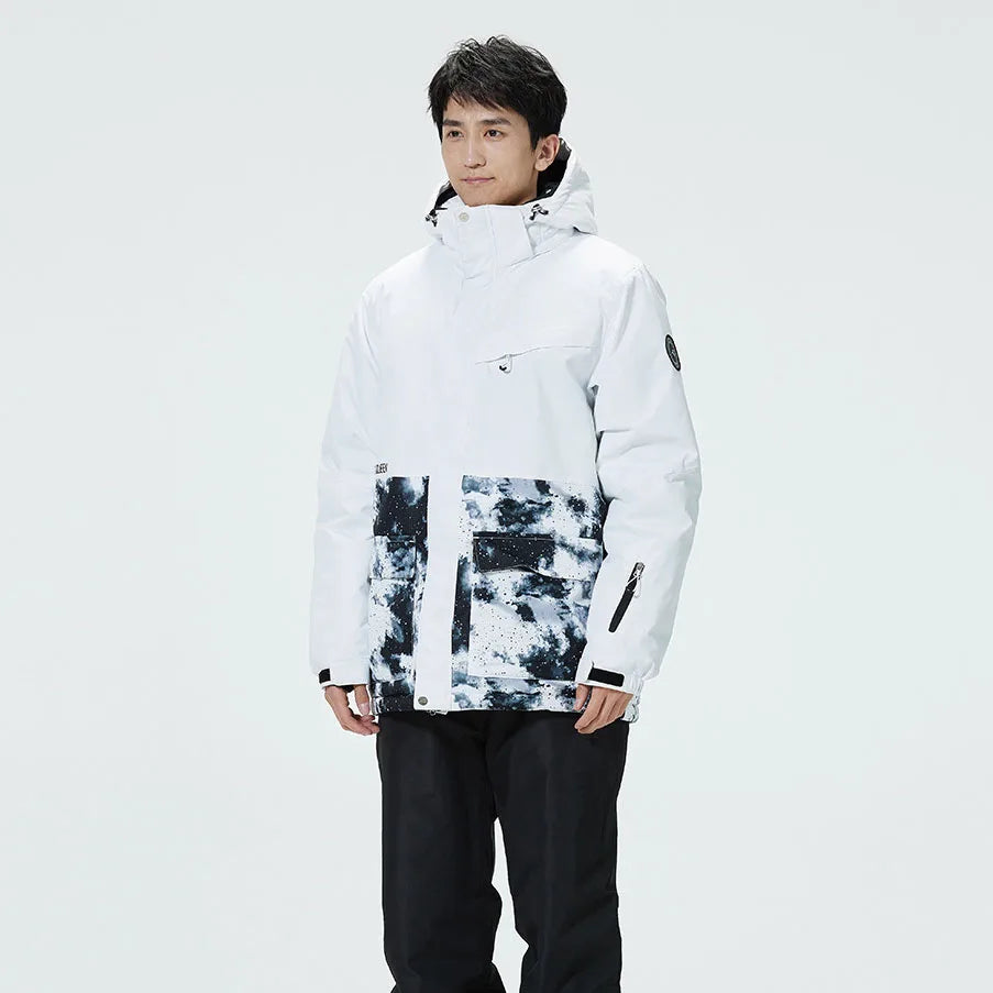 Outdoor Sports Ski Jackets for Man Women Thicken Windproof Waterproof Winter Snow Coats Snowboarding Warm Breathable Jackets