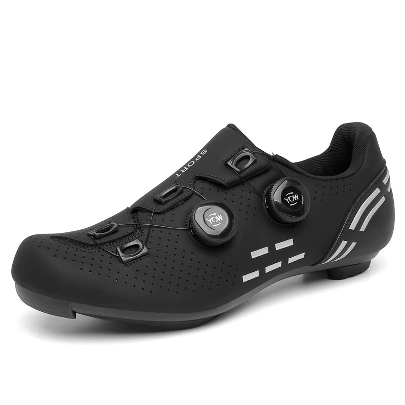 Speed Cycling Sneakers Road Bike Shoes Men Women Sports Route Cycling Shoes Self-locking Racing Bicycle Cleats Shoes for Shimano