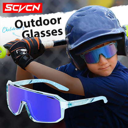 SCVCN Children Cycling Glasses UV400 Bike Eyewear
