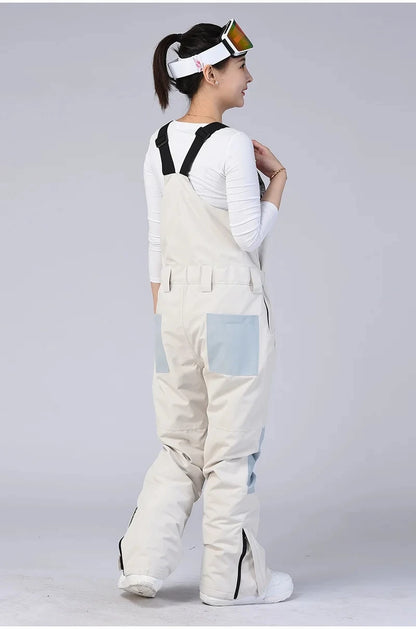 New Men and Women Winter Outdoor Ski Pants Windproof Waterproof Warm Breathable Snowboarding Pants Snow Sports Bibs Pants