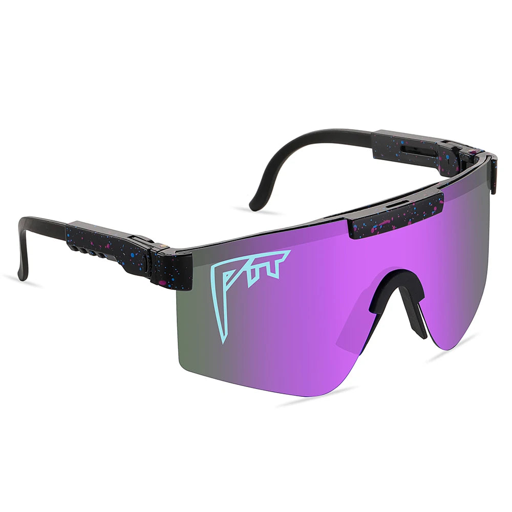 UV400 Cycling Glasses Men Women - Pit Viper Style MTB Outdoor Sport Sunglasses