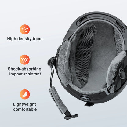 Seeker Winter Ski Helmet One-piece Adult Children Universal Snow Helmet Skating Ski Snowboard Outdoor Sports Safety Helmets