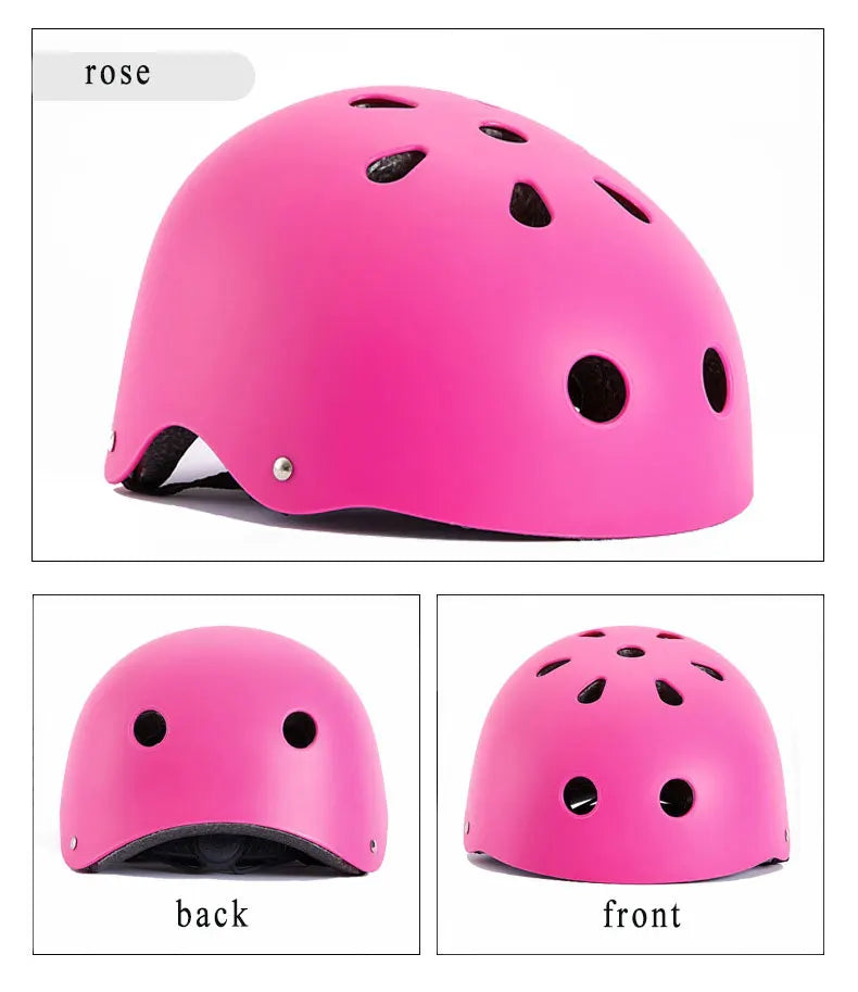Adult Children's Skateboard Helmets Outdoor Sports Skiing Cycling Roller Skating Helmets Rock Climbing Safety Protection Helmets