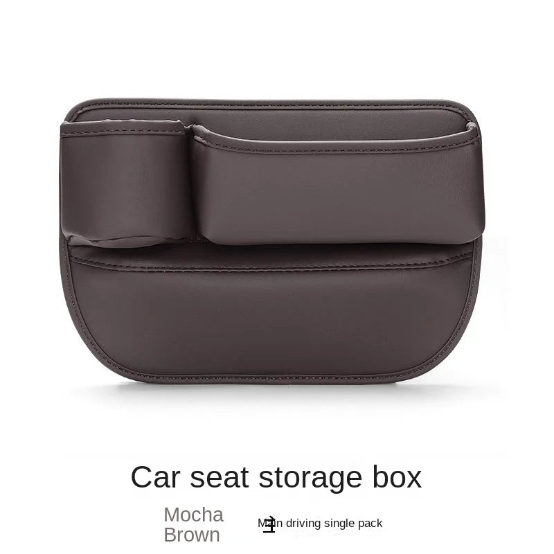 Car Seat Gap Organizer Multifunction Console Crevice Filler Side Storage Box with Cup Holder Sundries Storage Pocket Accessories