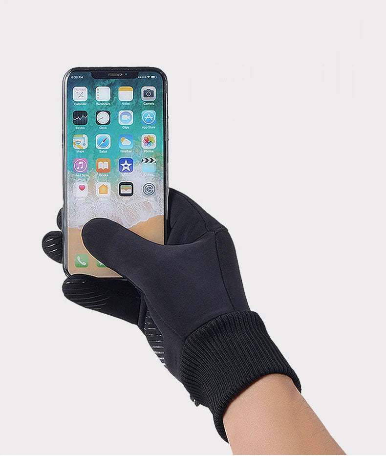 Winter Waterproof Touchscreen Gloves for Men Women Windproof Non-Slip Warm Cycling Motorcycle Ski Driving Sports Fishing Gloves