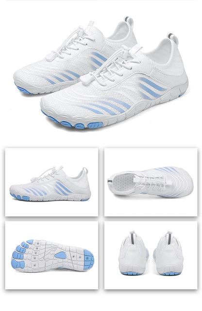 New Unisex Swimming Shoes Men Kayak Water Sports Shoes Quick-Drying Breathable Non-Slip Yoga Ladies Upstream Wading Beach Shoes