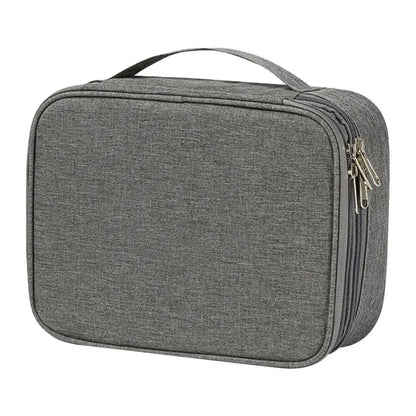 Electronics Organizer Travel Case Compact Waterproof Electronics Organizer Case Travel Essentials Cable Storage Bag For Mini