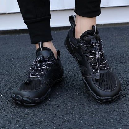 Men's Minimalist Trail Running Barefoot Shoes Wide Toe Box Zero Drop Aqua Sock Shoes for Kayaking Boating Hiking Surfing Walking