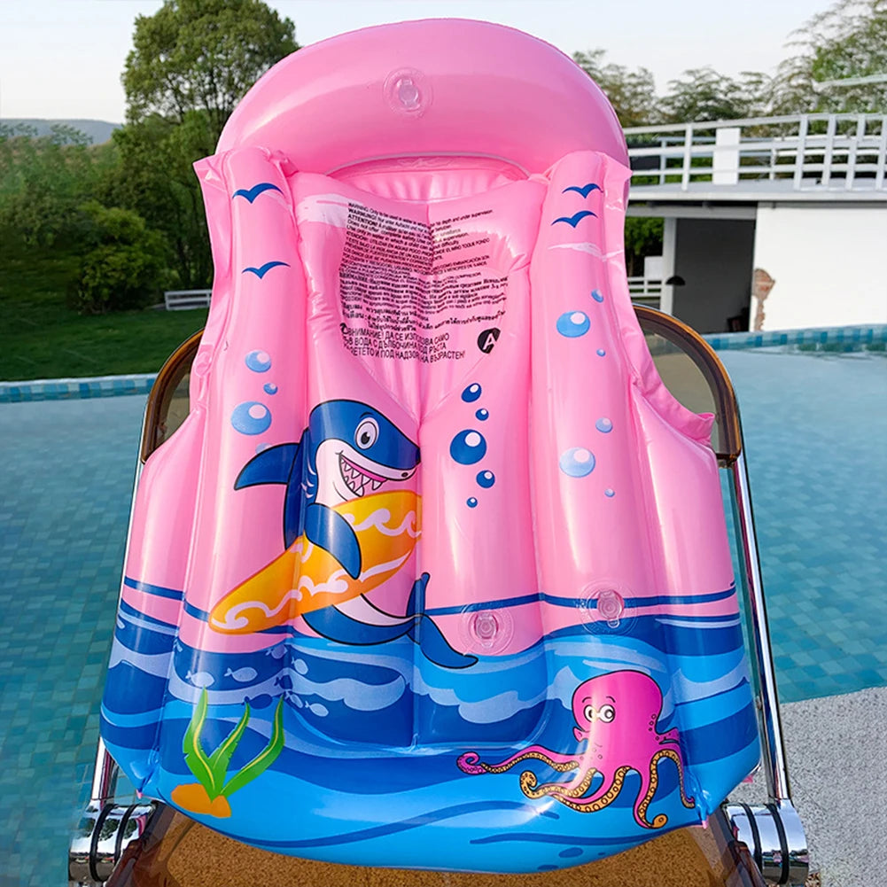 Baby Float Life Vest Jacket Children PVC Drifting Safety Vest Swimming Vest for Children Buoyancy Floating Vest Swimming Vest