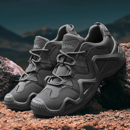 Outdoor Mens Combat Tactical Desert Boots Male Field Hunting Hiking Climbing Training Waterproof Sports Shoes