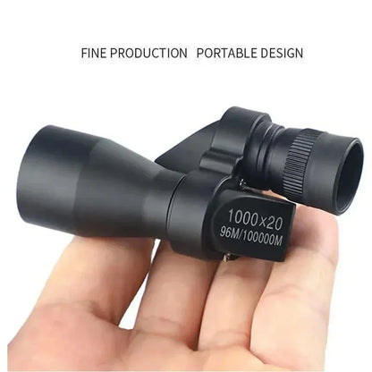 Single Tube Mini Low Light Corner Telescope, High Magnification, High-Definition, Portable, Outdoor Camping, Hiking, And Tourism