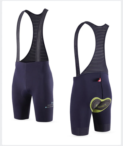 Men's Cycling Bib Shorts Seamless Outdoor Wear Bike Ride 7 Hours Padded Pro Team Riding Bib Tights Breathable MTB Cycling Shorts