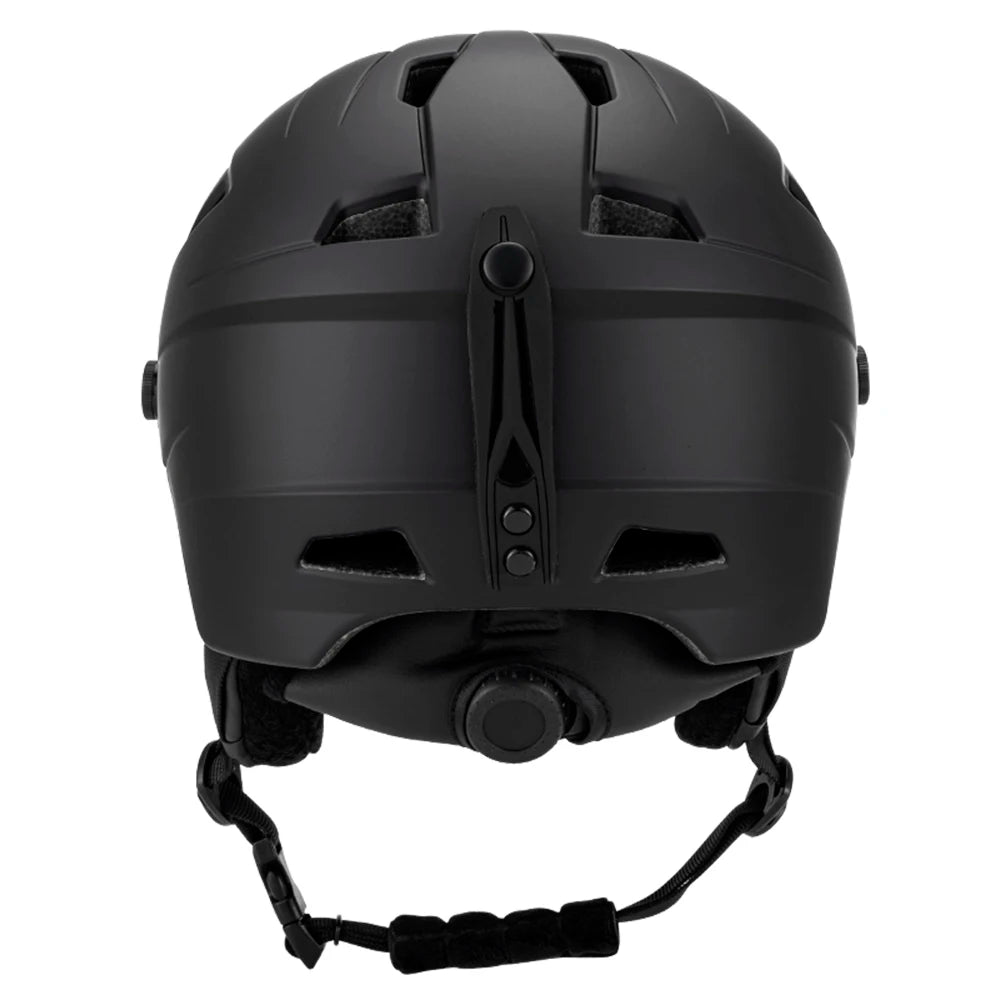 Integrated Ski Helmet Men and Women Snowboard Helmet with Removable Visor Goggles