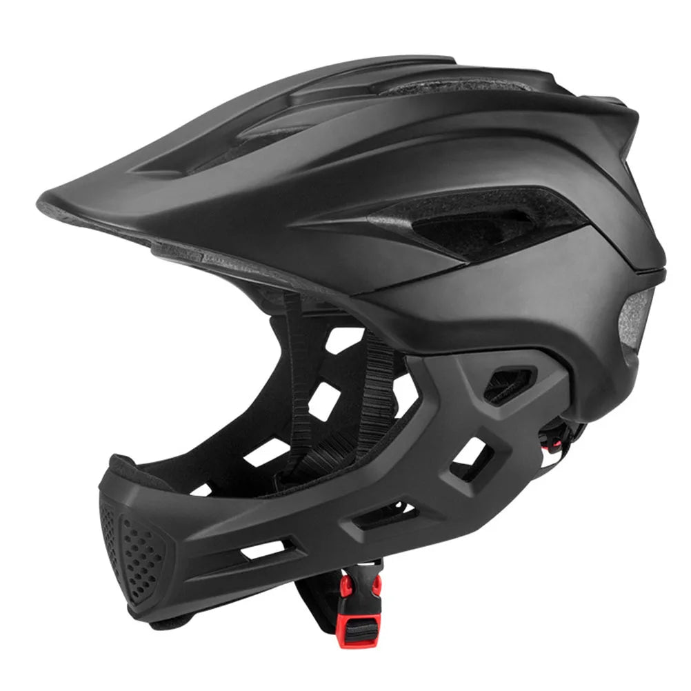 2 in 1 Kids Full Face Bike Helmet | Skateboard Helmet with Detachable Chin Guard Kids Full Face Bike Helmet