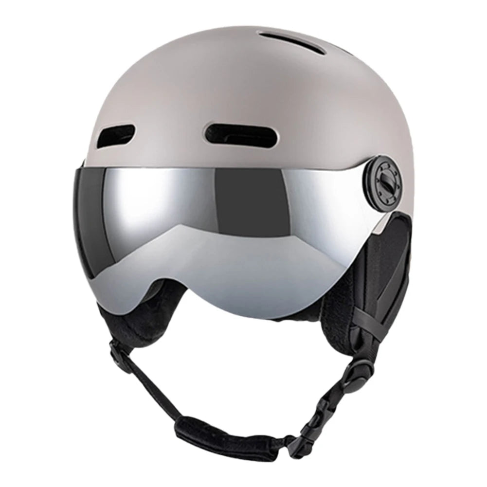Skiing Helmet Snowboard Helmet With Detachable Glasses Winter Outdoor Sports Ski Helmet Safety Skateboard Skiing Snowboard Snow