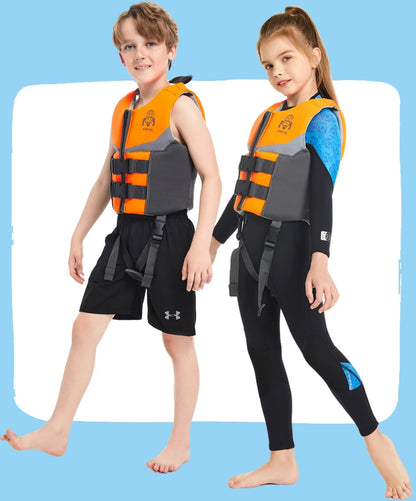 Children Buoyancy Vests, Life Jacket for Kids, Swim Vest for Boys and Girls, Swimsuit Flotation Swimming Aid