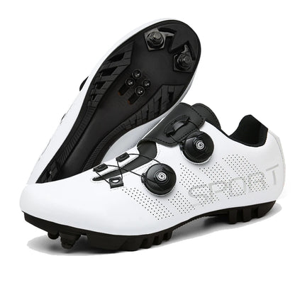 Cycling Shoes for Men Women Compatible with Peloton Bike Pre-Installed with Look Delta Cleats Outdoor Road Biking