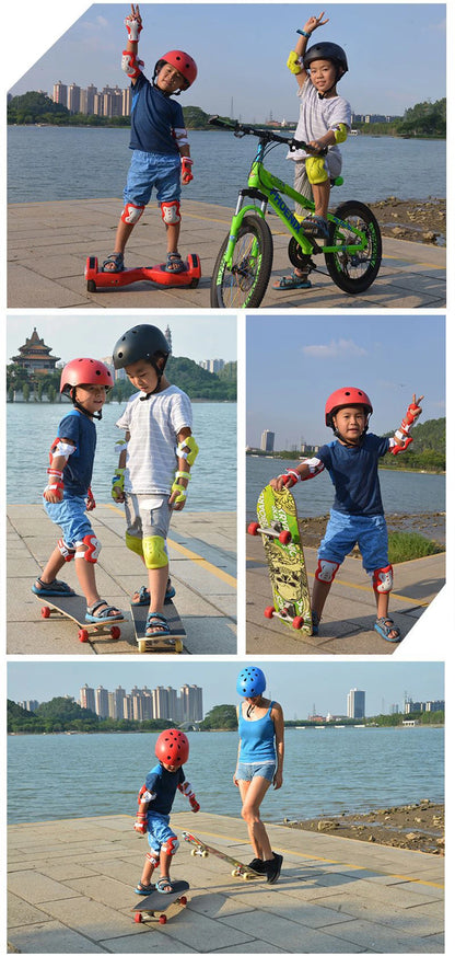 Adult Children's Skateboard Helmets Outdoor Sports Skiing Cycling Roller Skating Helmets Rock Climbing Safety Protection Helmets