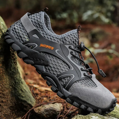 Outdoor  Anti-slip Wear-resistant Shoes for Men Hiking Shoes Jogging Trekking Sneakers Fast Zapatos Outdoor Hombre Invierno