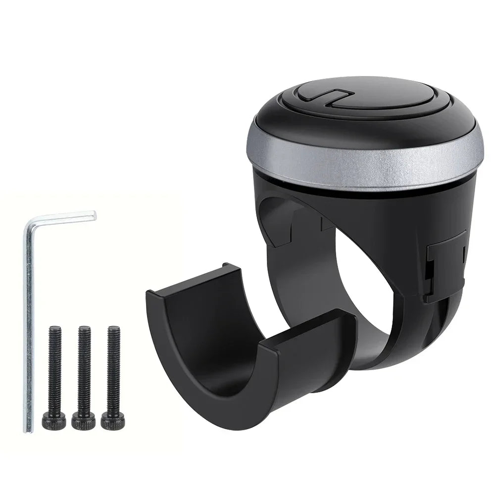 Universal Car Steering Wheel Booster Ball Labor Saving Turning Spinner Knob Bearing Power Handle Holder Automotive Accessories