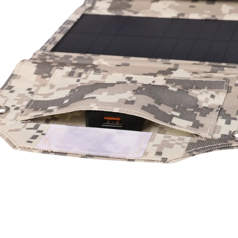 60W 80W 100W Foldable Solar Panel 5V USB Portable Folding Bag Battery Charger for Phone Outdoor Camping Waterproof Power Bank