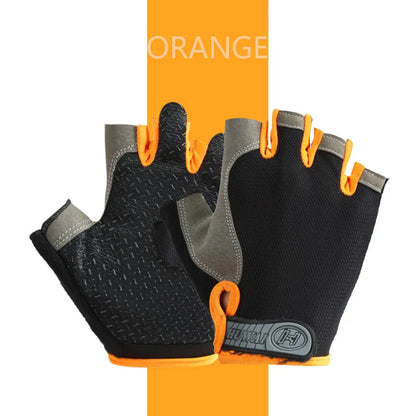 Breathable Anti-Slip Half Finger Gloves for Fitness Cycling Summer Gym Cycling Gloves for Men And Women Bicycle Riding Fishing