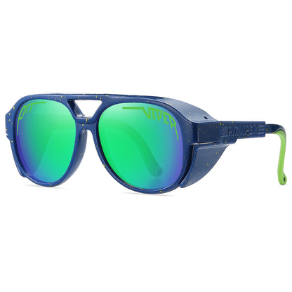 Pit Viper Steampunk Cycling Sunglasses Adult UV400 Men Women Designer Steam Punk Eyewear Vintage Sun Glasses Retro Goggles
