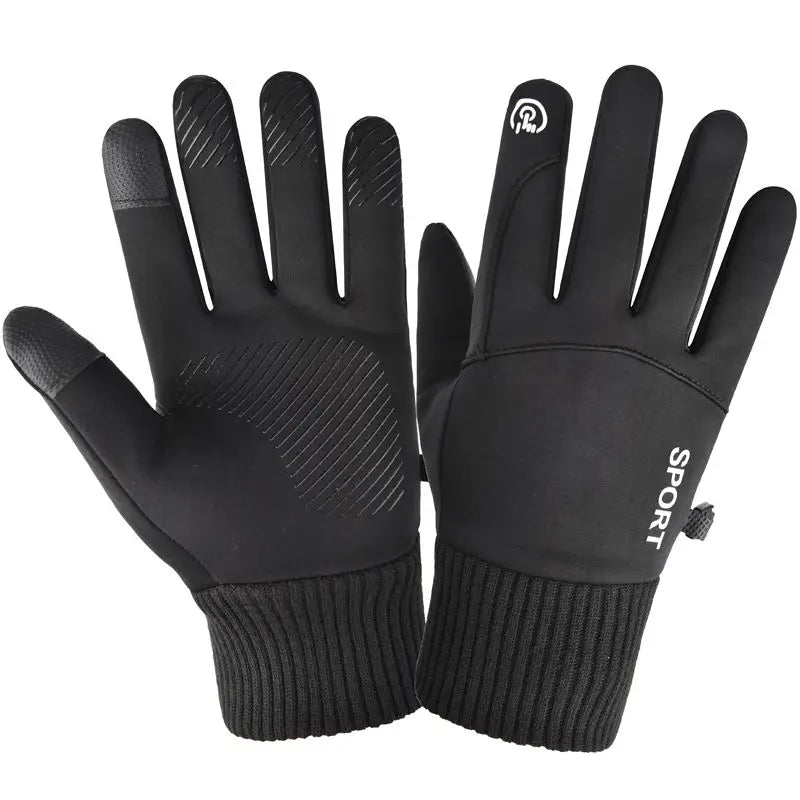 Winter Waterproof Touchscreen Gloves for Men Women Windproof Non-Slip Warm Cycling Motorcycle Ski Driving Sports Fishing Gloves