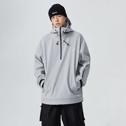 New Couple's Skiing Jackets 2025 Winter Warm Snow Clothes Pro Windproof Woman Ski Sport Hoodies Man Outdoor Snowboard Tracksuit