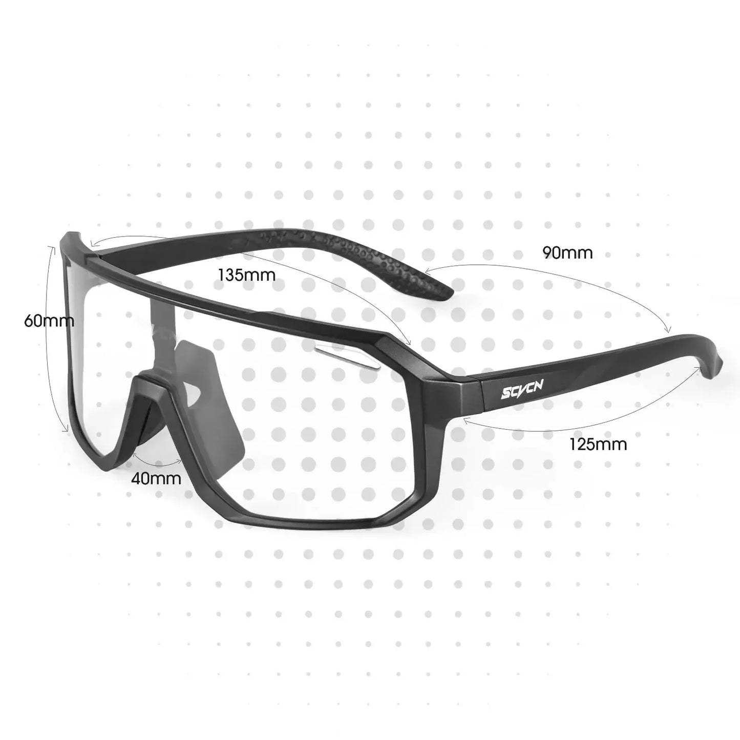 UV400 Photochromic Cycling Glasses - Color-Changing Sunglasses for Men Women Mountain Biking